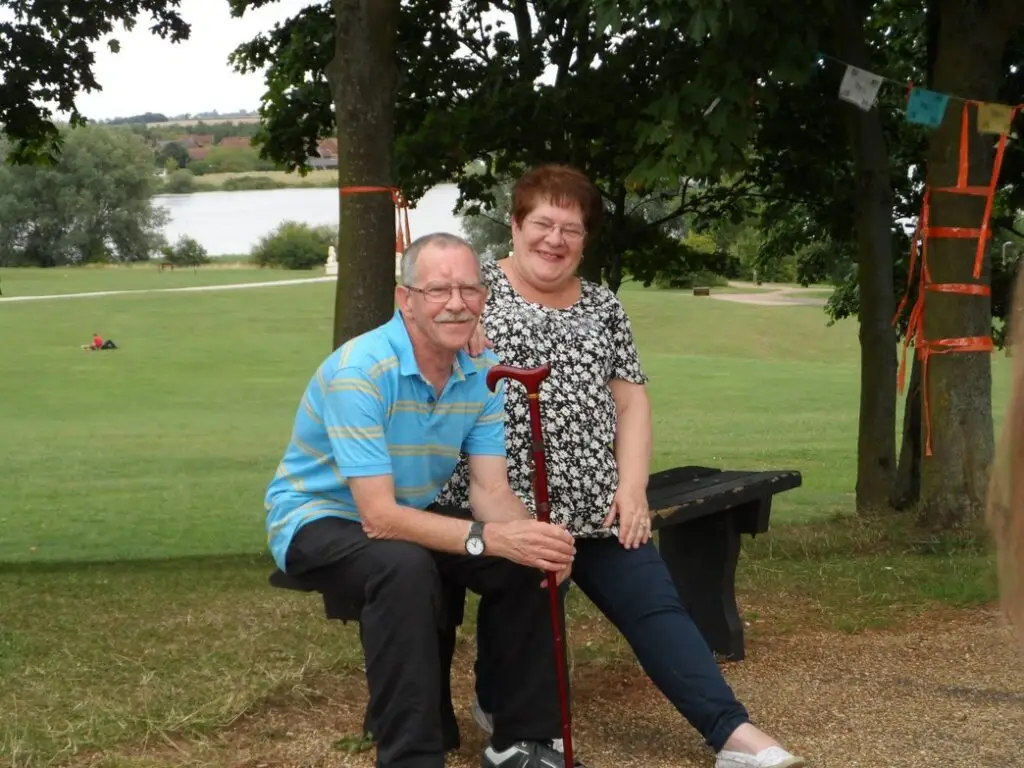 Jim and his wife