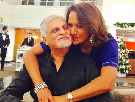 Atul and his wife Saya