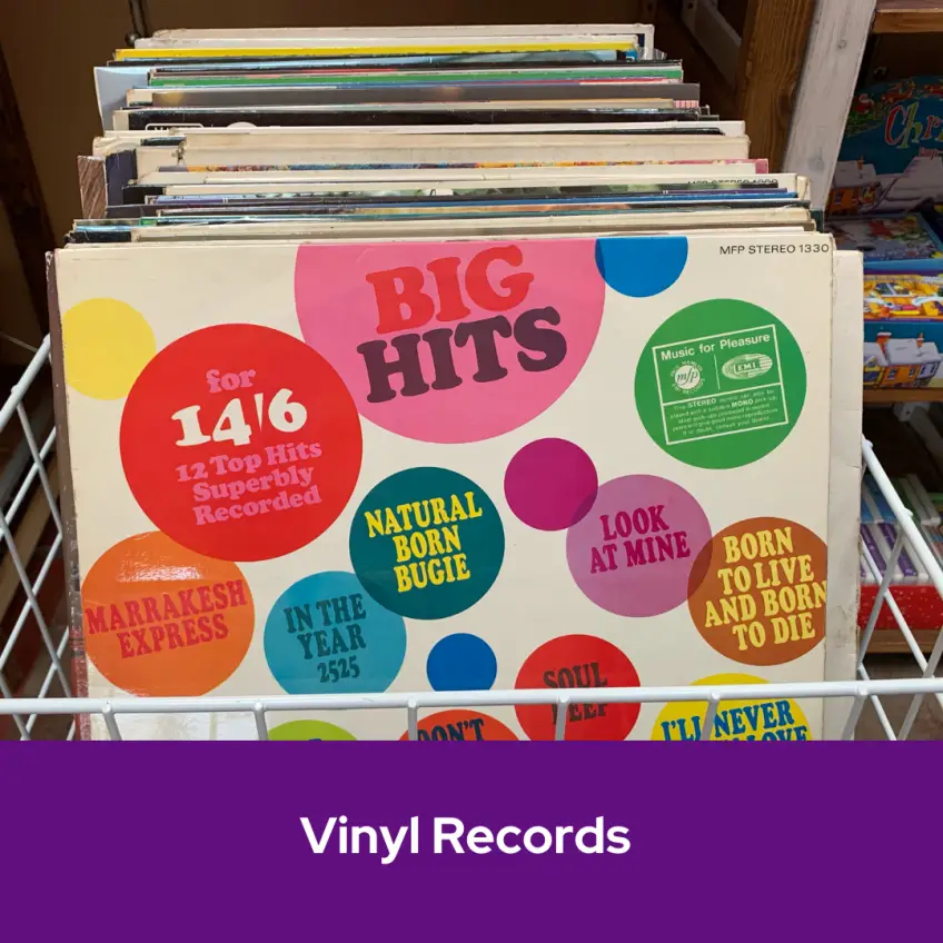 vinyl records