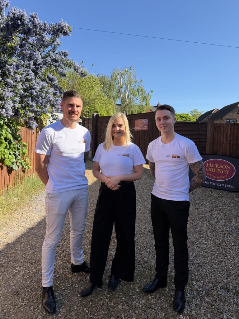 Jackson Grundy Estate Agents BIG 50 fundraisers team