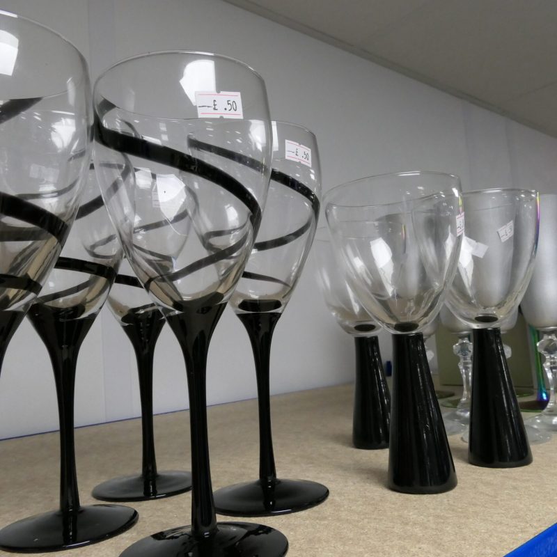 Charity Shop Reuse Glasses