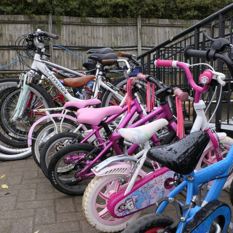 Bicycles at our Reuse Shop